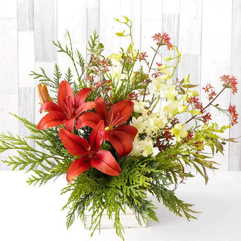 Spread Joy and Festive Cheer: Experience Seamless Christmas Flowers Delivery to Your Doorstep