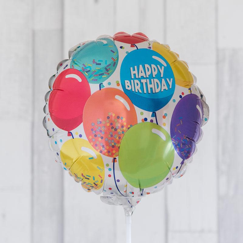 Happy Birthday 9inch Foil Balloon