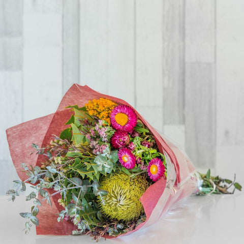 Native posy bouquet