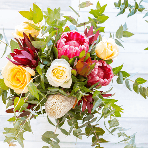 native wedding bouquet from