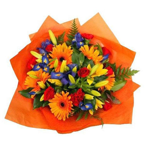 Seasonal flower bouquet