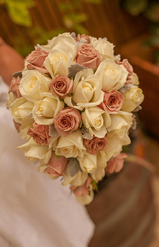 Tear Drop Wedding bouquet from $250.00